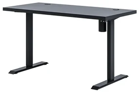 Birou de scris electric Elir cu înălțime reglabilă 120 cm - negru