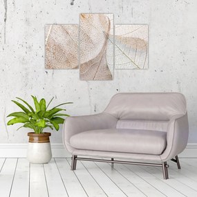 Tablou - Frunze bej (90x60 cm)