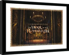 Poster înrămat The Lord of the Rings: The War of Rohirrim - Throne