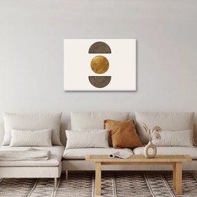 Tablou - Ornament de aur N⁰1 (70x50 cm)