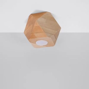 Plafonieră WOODY 1xGU10/40W/230V Sollux SL.1009