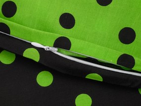 Set 2 huse decorative pentru perna COLAM GREEN 45x45 cm, verde