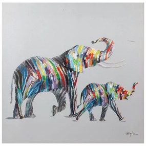 Tablou Elephant 80x80 cm
