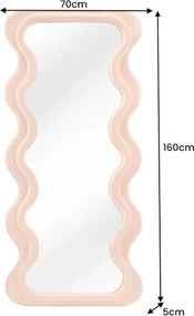 Oglinda de perete design modern CURVY 160cm, caisa
