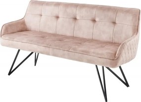 Bancheta cu aspect retro Euphoria 160cm, greige