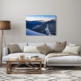 Tablou - Pantă înzăpezită (90x60 cm)