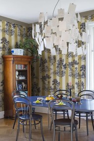 Tapet Happy Toile, Mustard, Rebel Walls