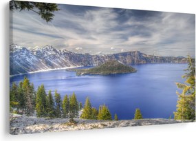 Tablou lacul montan (90x60 cm)