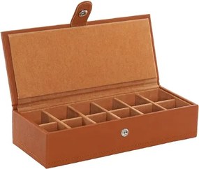 Cutie maro pentru bijuterii 21x9 cm