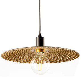 Lustră pe cablu ONLI GOLDEN 1xE27/22W/230V auriu/negru