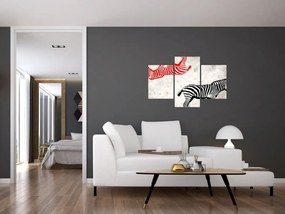 Tablou - Zebre (90x60 cm)