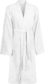 vidaXL Halat de baie KINN Alb M Bumbac
