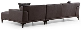 Canapea de colț Petra R Corner - Anthracite