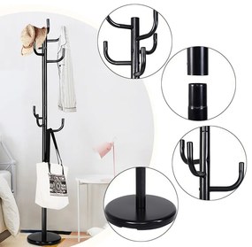 Cuier vertical cu 8 cârlige