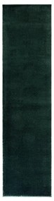 Covor tip traversă verde închis din fibre reciclate 60x230 cm Sheen – Flair Rugs