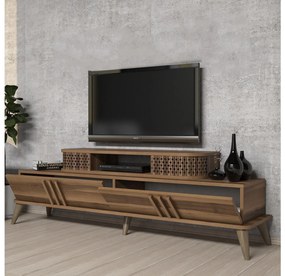 Masă TV/Dulap Lamele 2 (Nuc) . 1095638