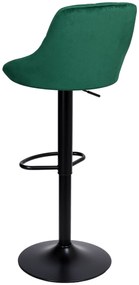 JAKS SCAUN DE BAR CYDRO BLACK VELVET VERDE-ÎNCHIS