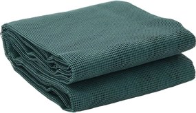 vidaXL Covor pentru cort, verde, 5,5x2,5 m
