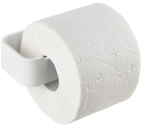 Suport pentru hârtie igienică alb de montat pe perete din metal Ume – Zone