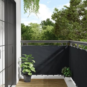 vidaXL Paravan de balcon, antracit, 90 x 500 cm, țesătură oxford