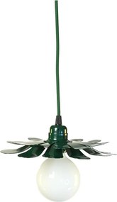 Bohemia-Design - Candelabru suspendat pe cablu 1xE27/60W/230V verde