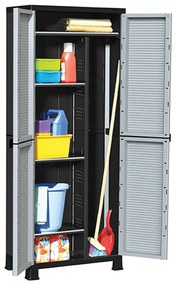 vidaXL Dulap, 68x39x171,5 cm, plastic