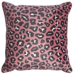 Perna decorativa velvet jaguar small blush, mistral, 45x45 cm, poliester, multicolor