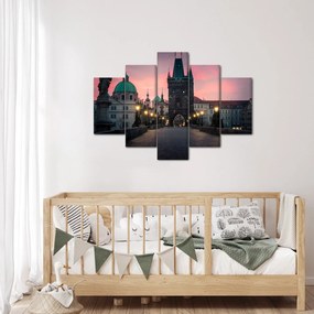 Tablou - Pe podul lui Carol,Praga (150x105 cm)