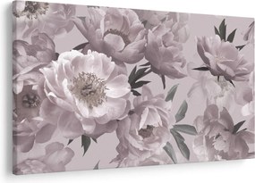 Tablou - Vintage bujorii (90x60 cm)