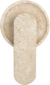 Aplica LED lumina ambientala MAVIS travertin galben