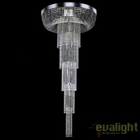 Lustra casa scarii Cristal Bohemia Exclusive LUX ROSAMUNDE DIA 1000x2200