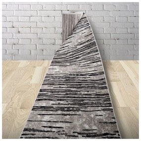 Traversa Phoenix design abstract gri-negru 3013-244 Selectează lătime: 100 X