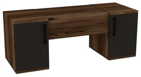 Măsuță de toaletă Lumami 2 (Nuc deschis + antracit) . 1094094