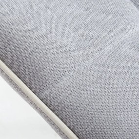 Set de 2 scaune elegante Miami, gri deschis vintage A-38500 VC