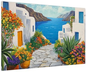 Tablou - Alee grecească (90x60 cm)
