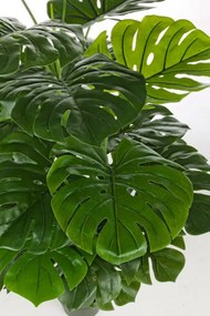 Planta artificiala decorativa cu ghiveci, 120 cm, Philodendron Bizzotto