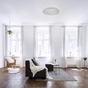 Leuchten Direkt 14673-55 - LED Lampă dimmabilă SPARKLE LED/18W/230V + Telecomandă