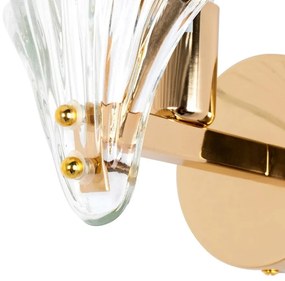 Aplica de perete design decorativ Scoica aurie