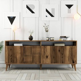 Dulap Milan 2 Walnut