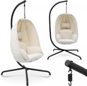 Scaunul suspendat MIADOMODO, de culoare bej