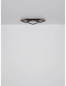 Plafonieră LED Globo 67344D2 OBRIEN LED/32W/230V 3000K 31x61cm