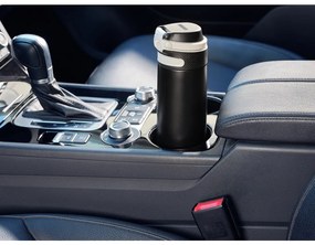 Termos Leifheit cu capac practic 600 ml, negru 03271