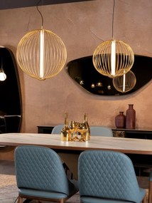 Lustra LED suspendata deosebita design LUX Mandala 54cm