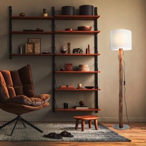 Lampadar/Lampa de podea design natural lemn NORIN
