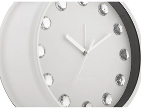 Karlsson 6019WH ceas de masă/alarmă de design alb,dia. 30 cm