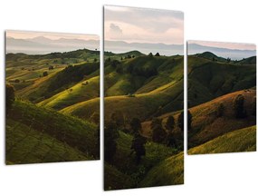 Tablou - Priveliște spre dealurile din Thailanda (90x60 cm)