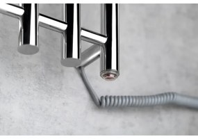 Radiator portprosop electric Sapho PAPINADO 85W/230V 120 cm crom lucios