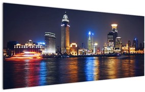 Tablou - Reflectările nopții (120x50 cm)