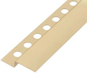 Banda frontala pentru cadita de dus 130cm auriu periat