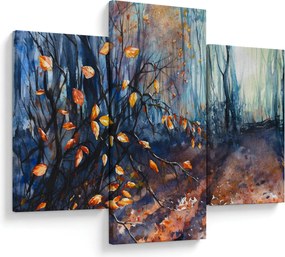 Tablou - Razele solare de toamnă (90x60 cm)